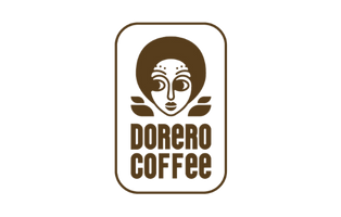 A 500g bag of Dorero Coffee's whole bean Ethiopian Harar coffee.